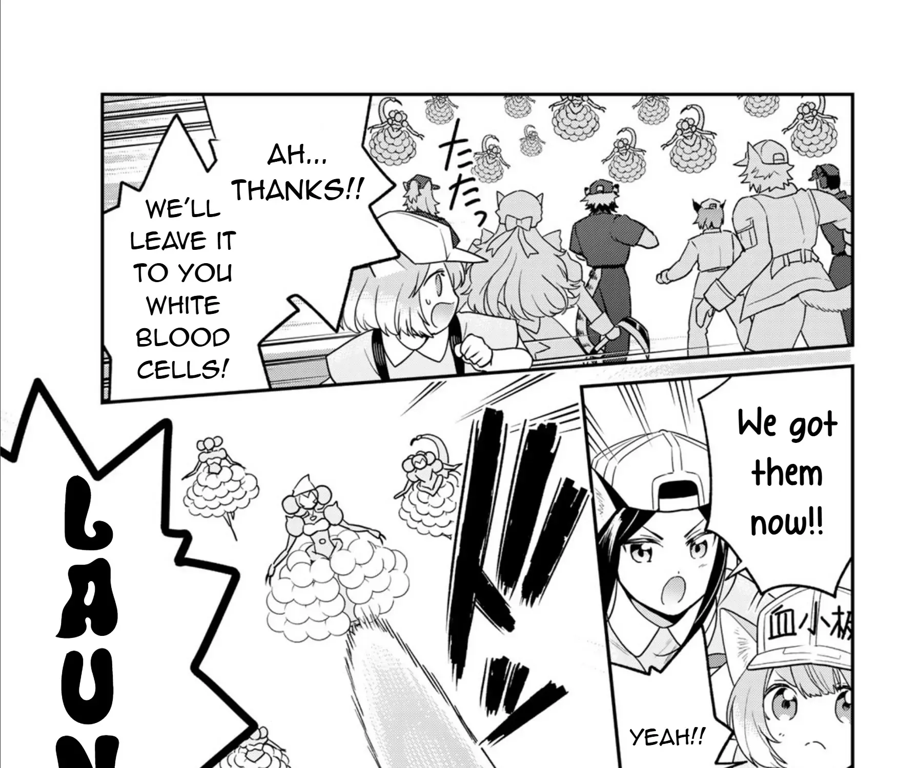 Cells at Work! Cat Chapter 13 page 34 - 