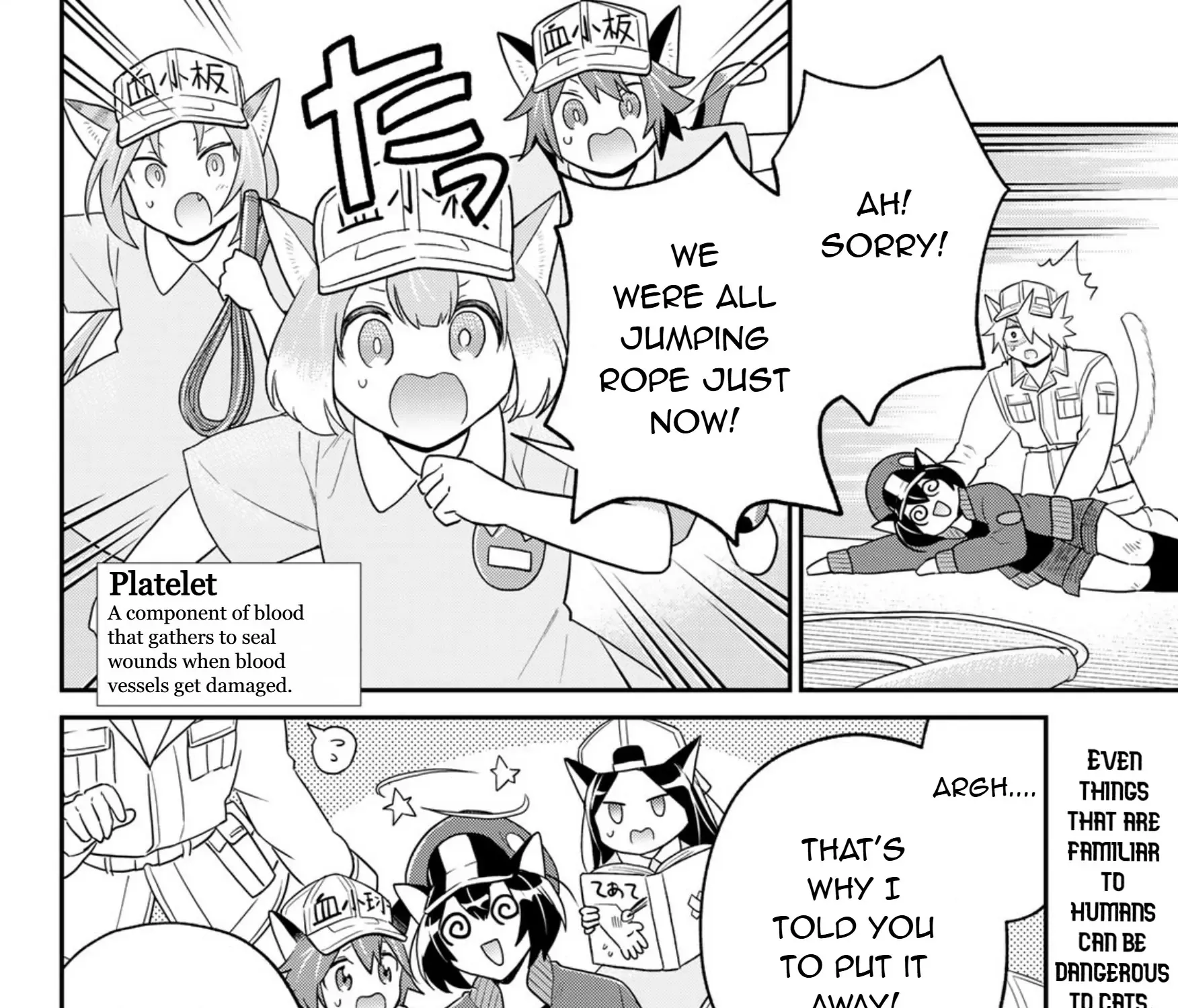 Cells at Work! Cat Chapter 16 page 73 - 