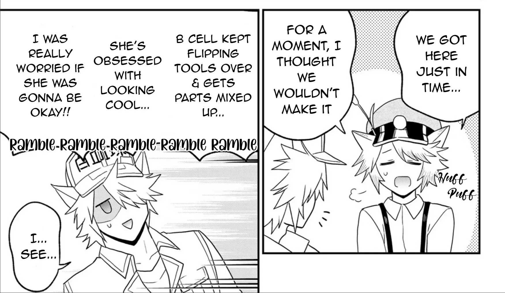 Cells at Work! Cat Chapter 20 page 54 - 