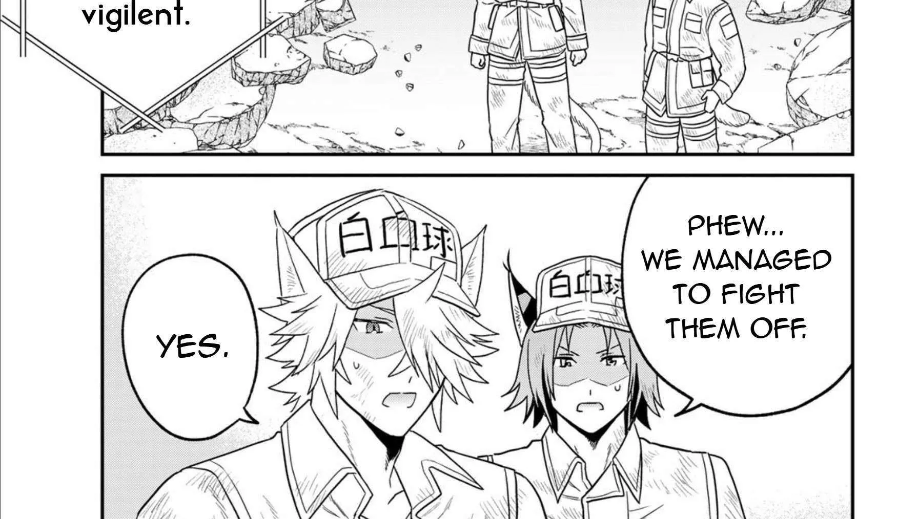Cells at Work! Cat Chapter 22 page 54 - 