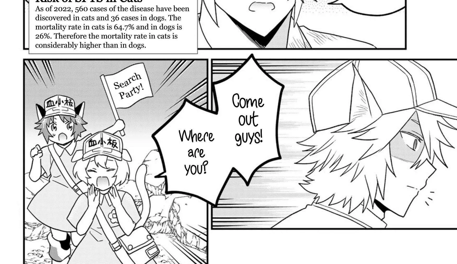 Cells at Work! Cat Chapter 22 page 56 - 