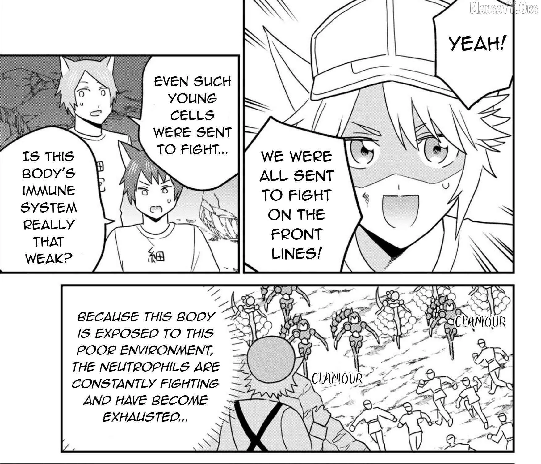 Cells at Work! Cat Chapter 24 page 14 - 