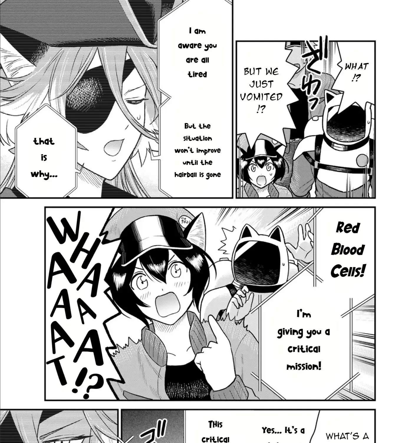 Cells at Work! Cat Chapter 3 page 44 - 