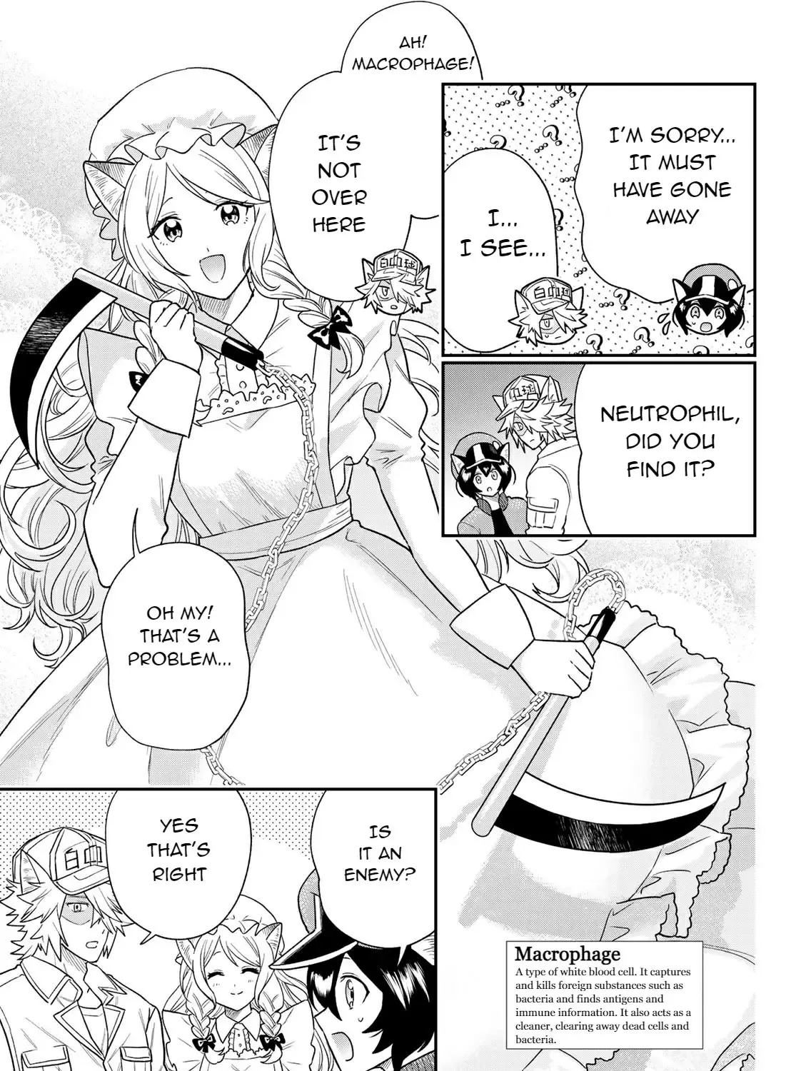 Cells at Work! Cat Chapter 4 page 14 - 