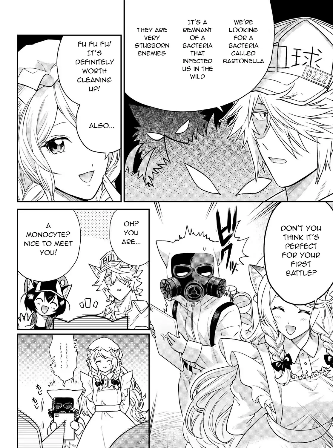 Cells at Work! Cat Chapter 4 page 16 - 