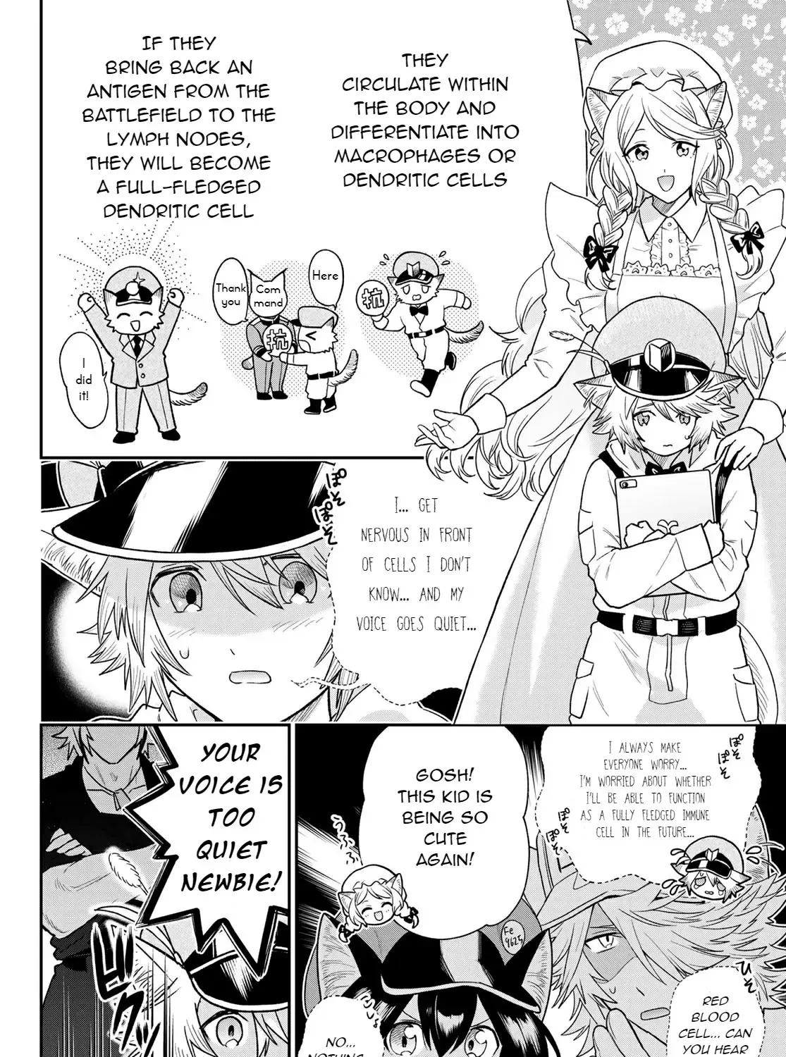 Cells at Work! Cat Chapter 4 page 20 - 