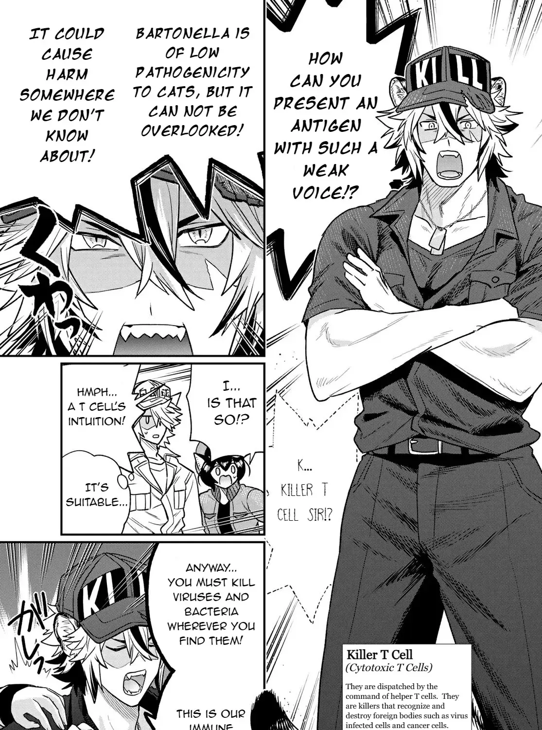 Cells at Work! Cat Chapter 4 page 22 - 