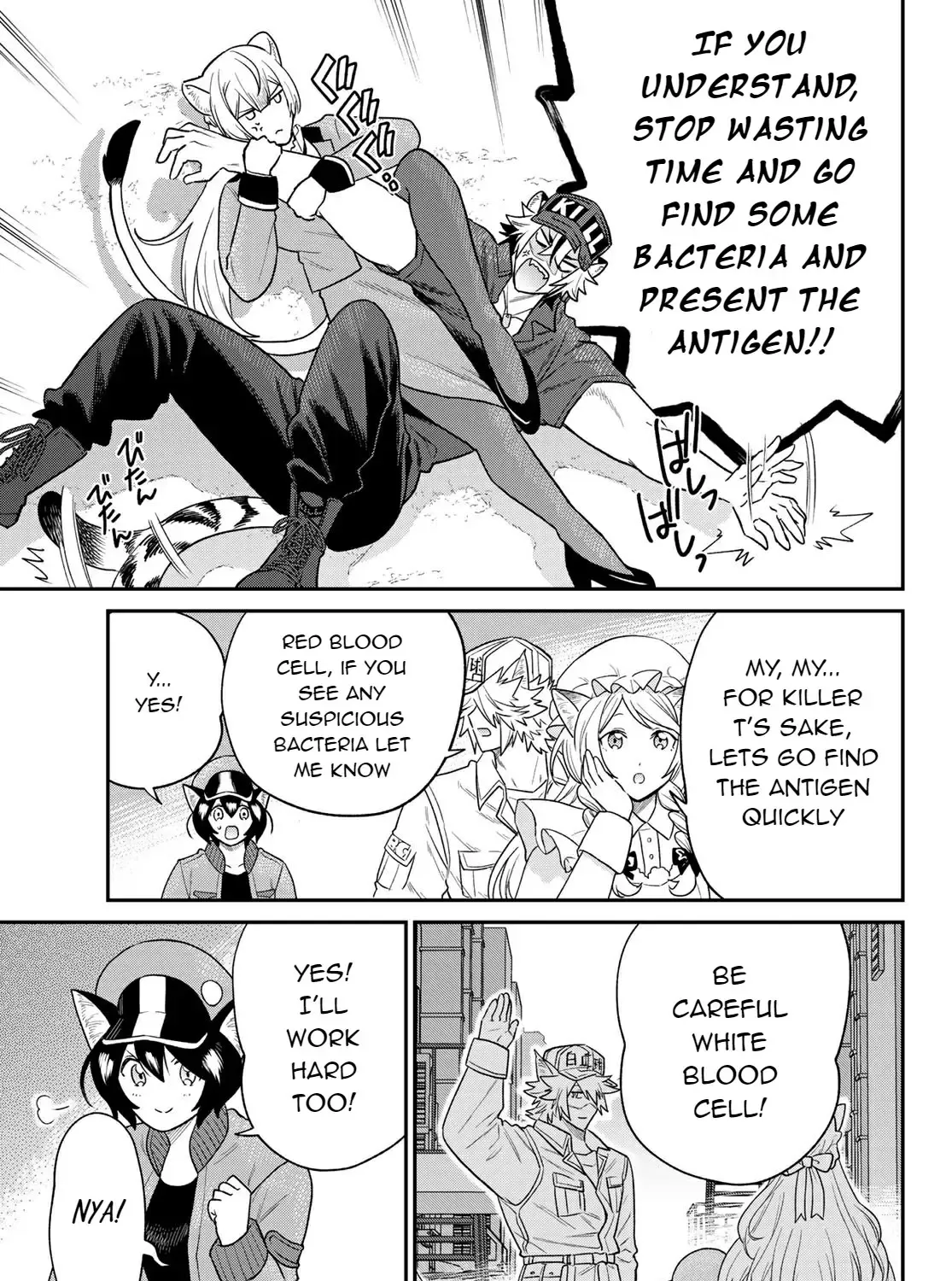 Cells at Work! Cat Chapter 4 page 26 - 