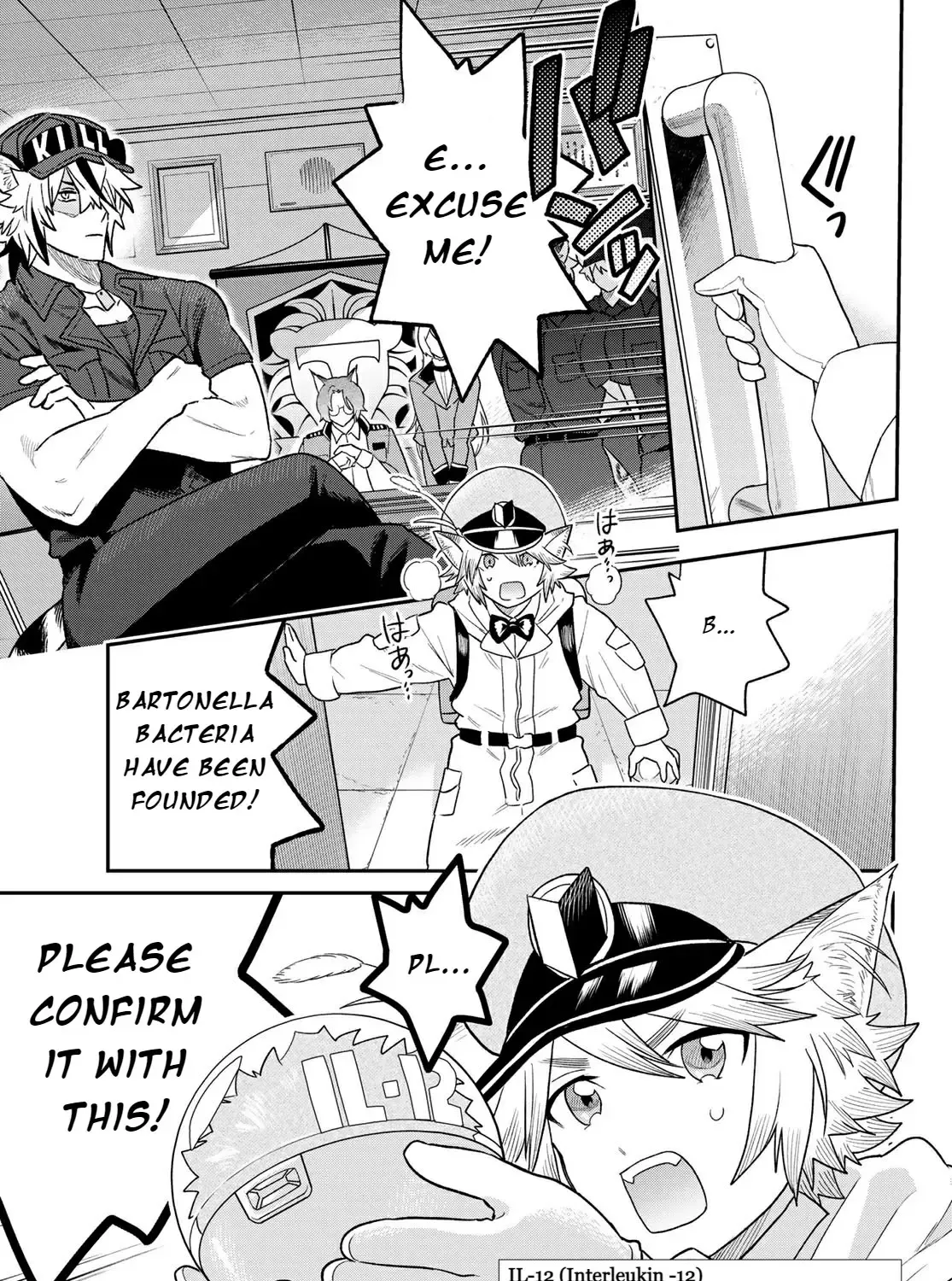 Cells at Work! Cat Chapter 4 page 42 - 