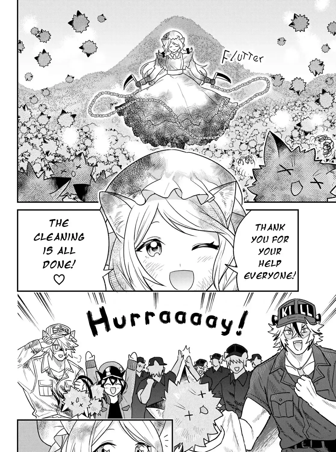 Cells at Work! Cat Chapter 4 page 56 - 
