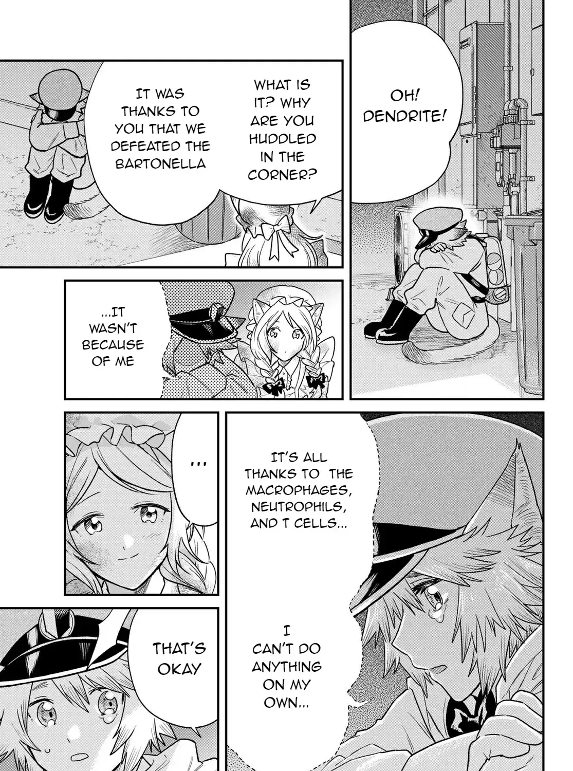 Cells at Work! Cat Chapter 4 page 58 - 