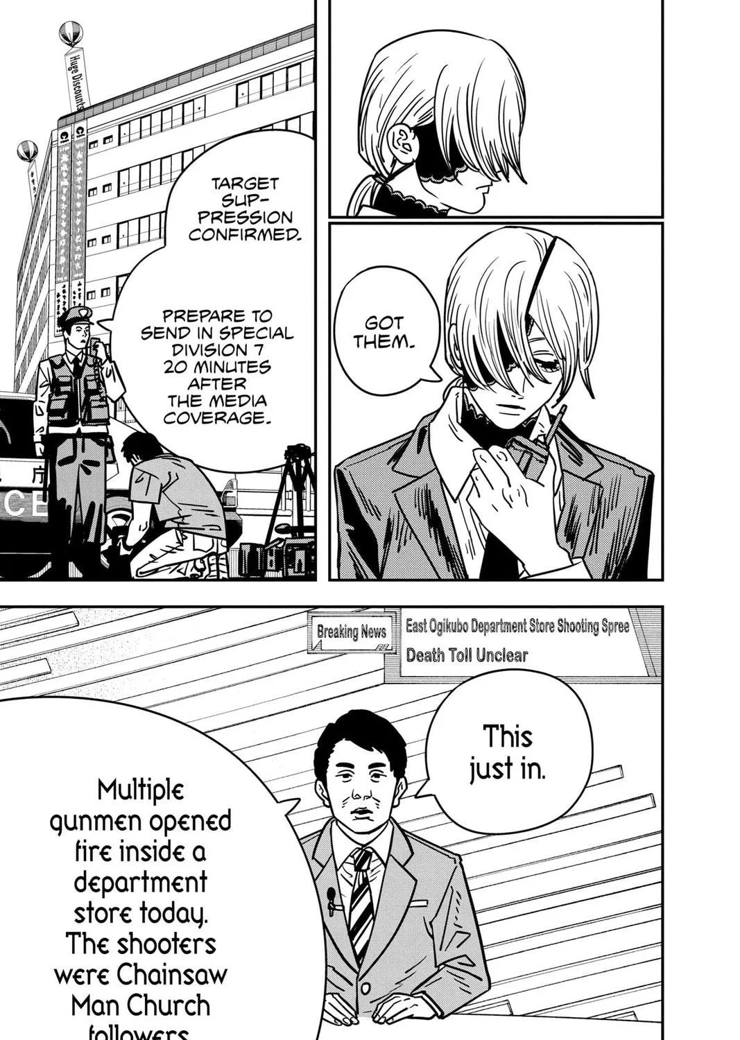 Chainsaw Man (Colored) Chapter 143 page 23 - 