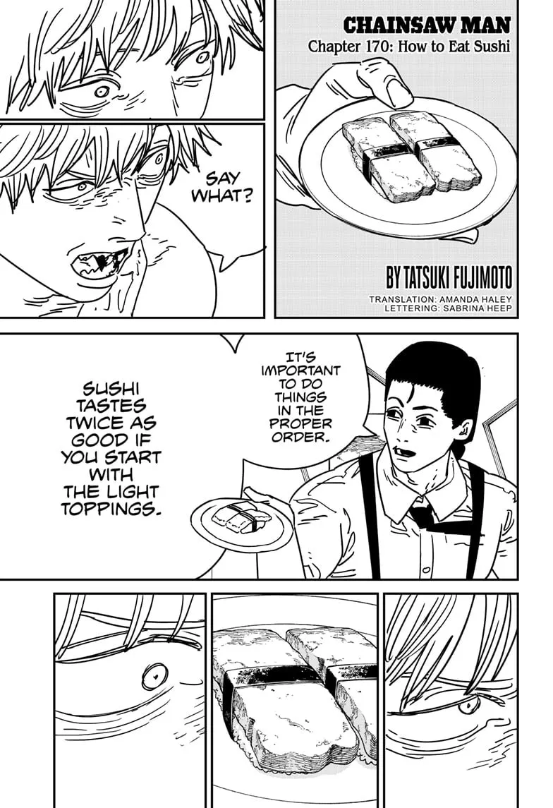 Chainsaw Man (Colored) Chapter 170 page 1 - 