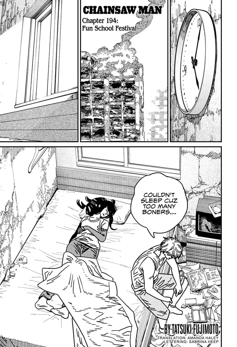 Chainsaw Man (Colored) Chapter 194 page 1 - 