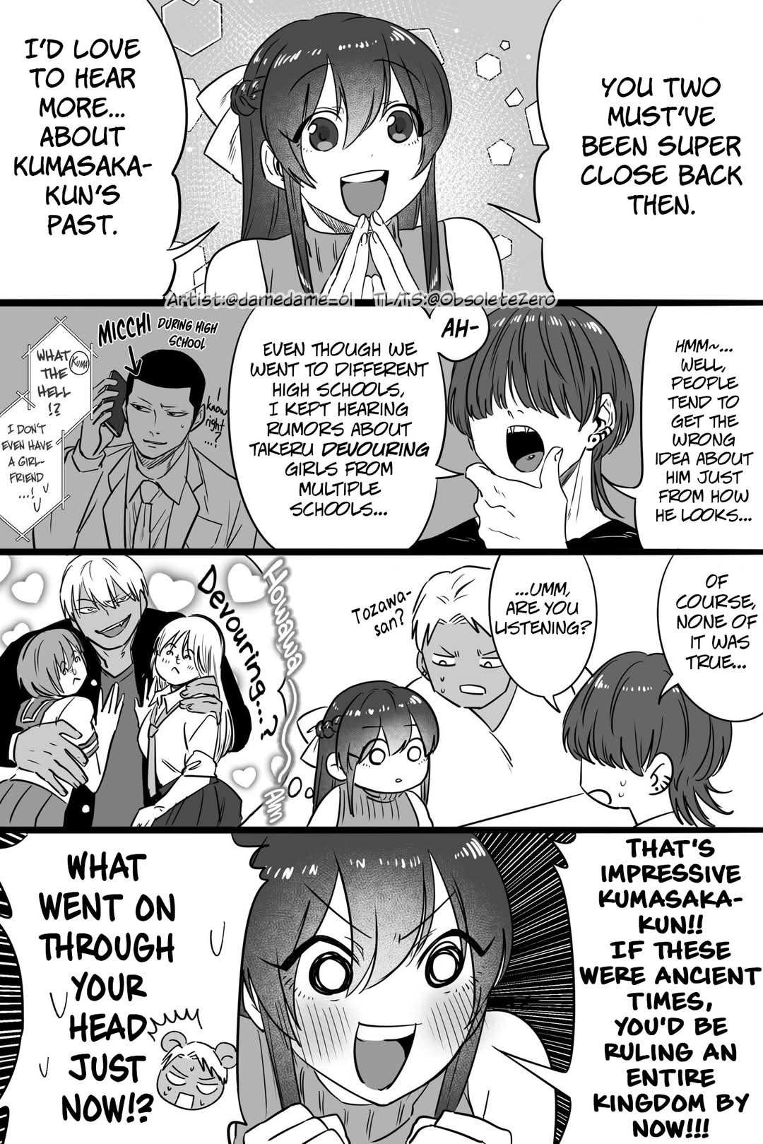 Charao-kun to Seiso-chan Chapter 49 page 2 - 