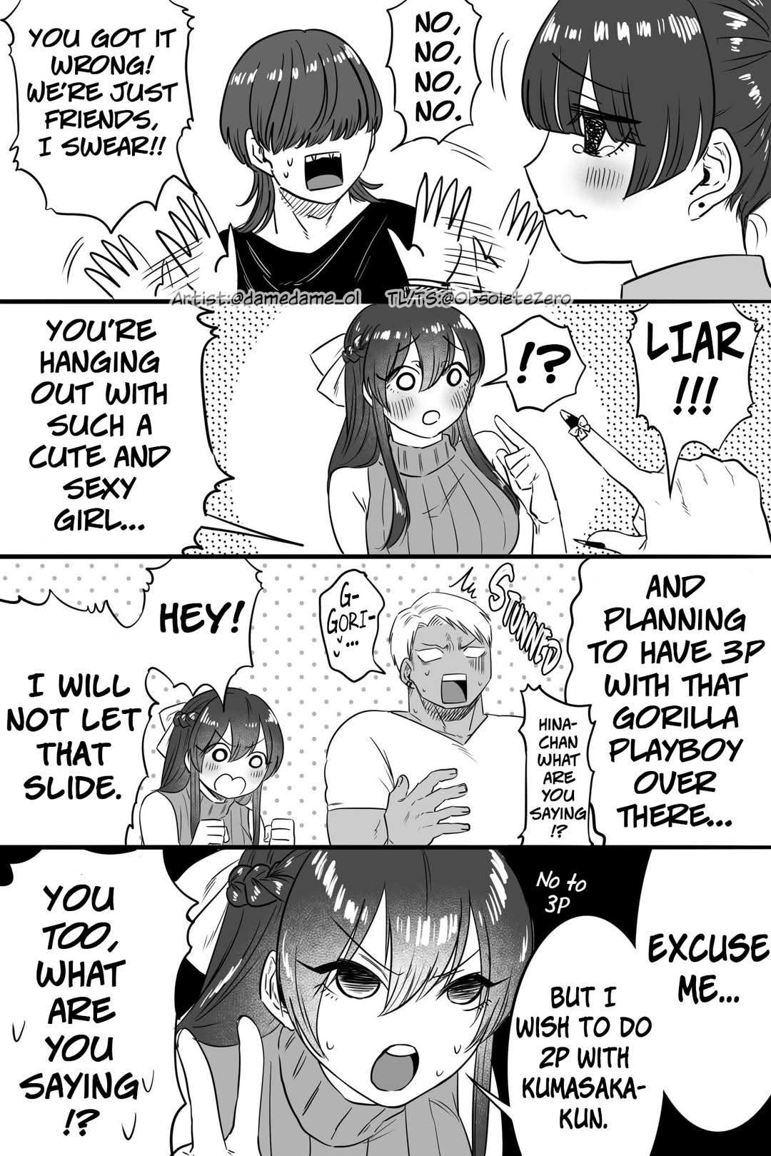Charao-kun to Seiso-chan Chapter 49 page 4 - 