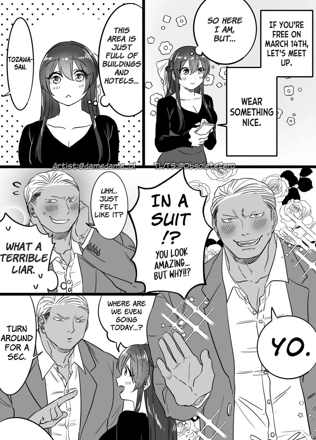 Charao-kun to Seiso-chan Chapter 60 page 1 - 