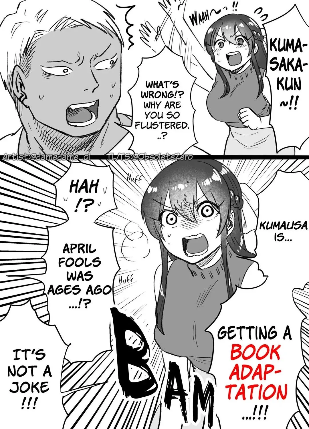 Charao-kun to Seiso-chan Chapter 71.5 page 1 - 
