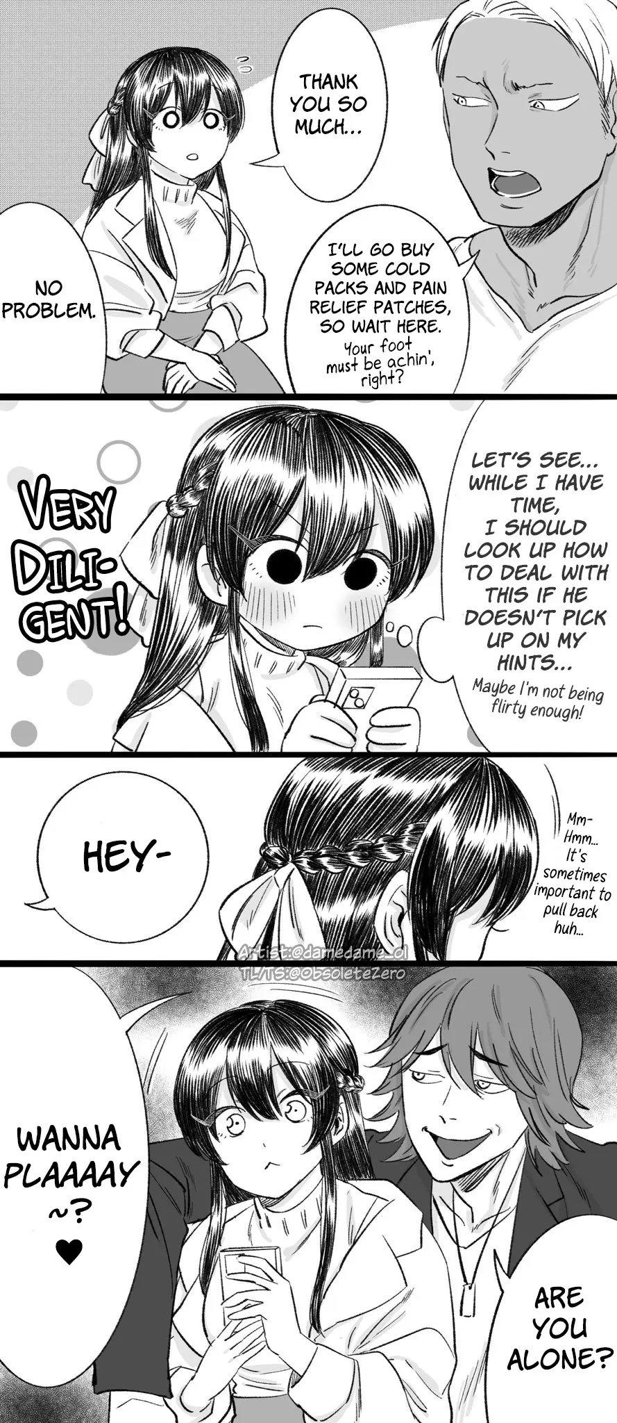 Charao-kun to Seiso-chan Chapter 9 page 1 - 