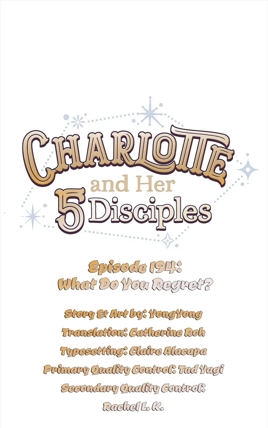 Charlotte and Her 5 Disciples Chapter 194 page 1 - 