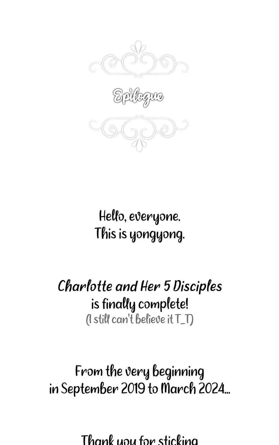Charlotte and Her 5 Disciples Chapter 210.5 page 1 - 