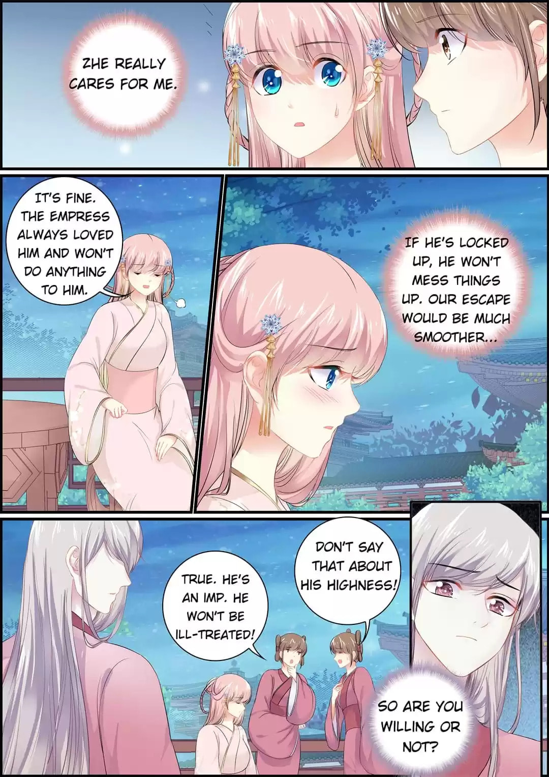 Chasing Star Moon (Colored) Chapter 151 page 3 - 