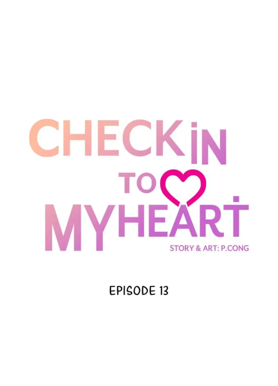 Check In to Your Heart Chapter 13 page 87 - 