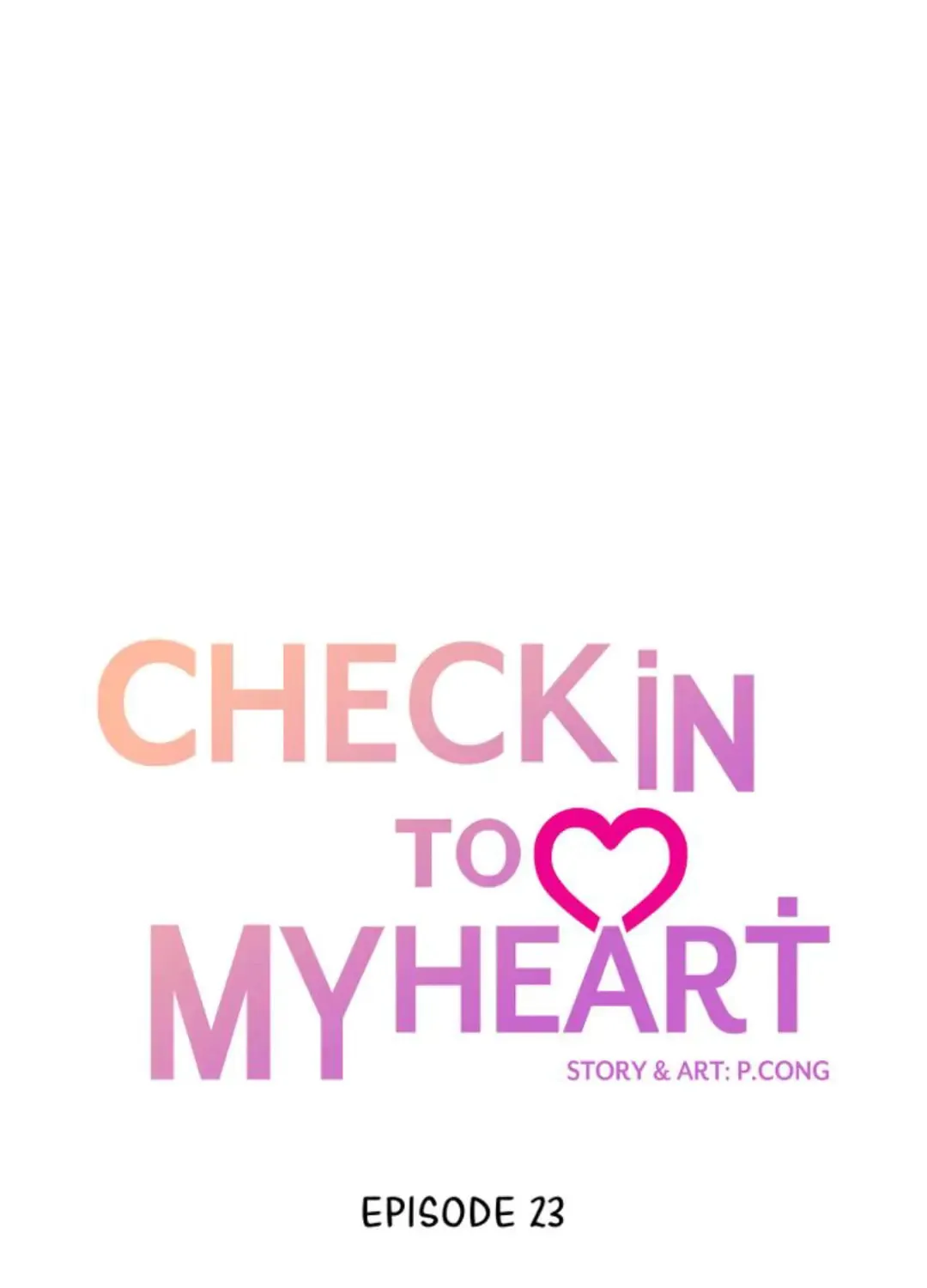 Check In to Your Heart Chapter 23 page 37 - 