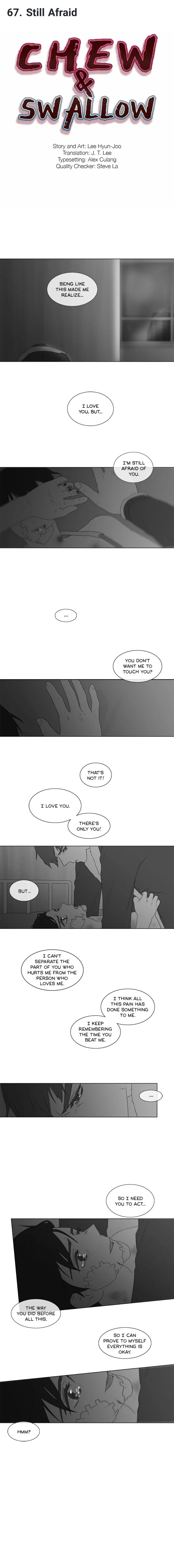 Chew and Swallow Chapter 67 page 1 - 