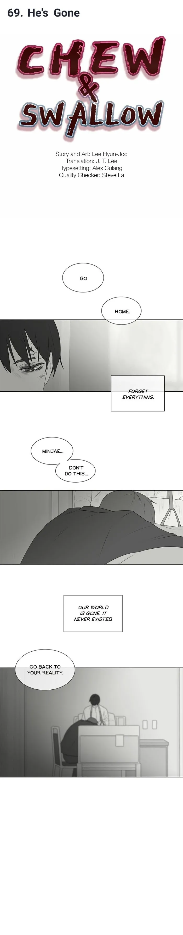 Chew and Swallow Chapter 69 page 1 - 