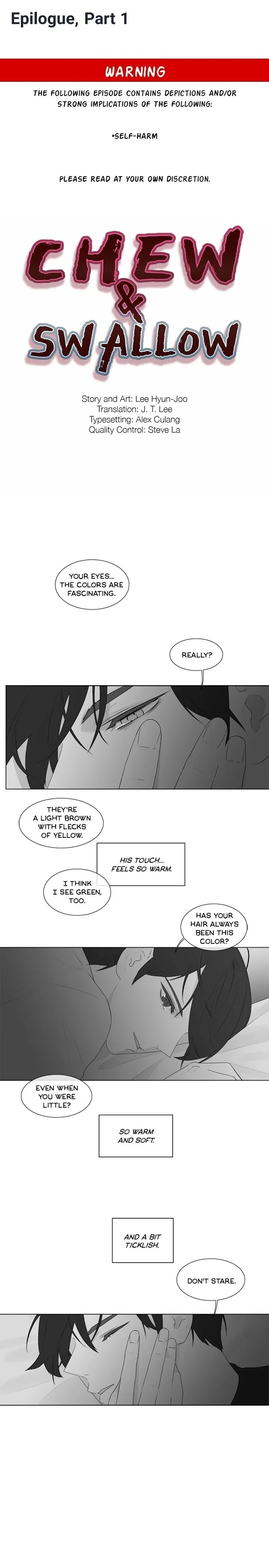 Chew and Swallow Chapter 79 page 1 - 