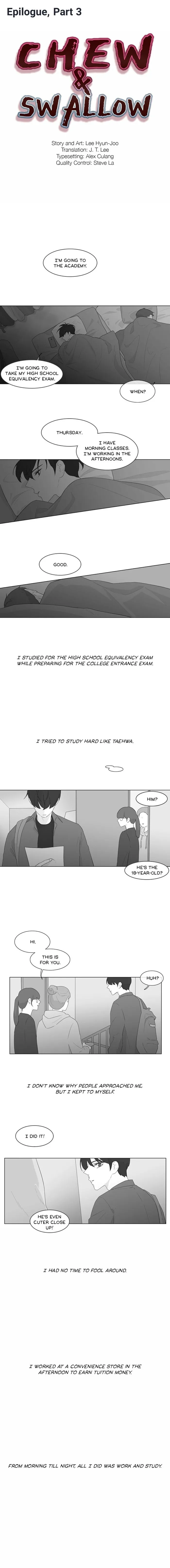 Chew and Swallow Chapter 81 page 1 - 