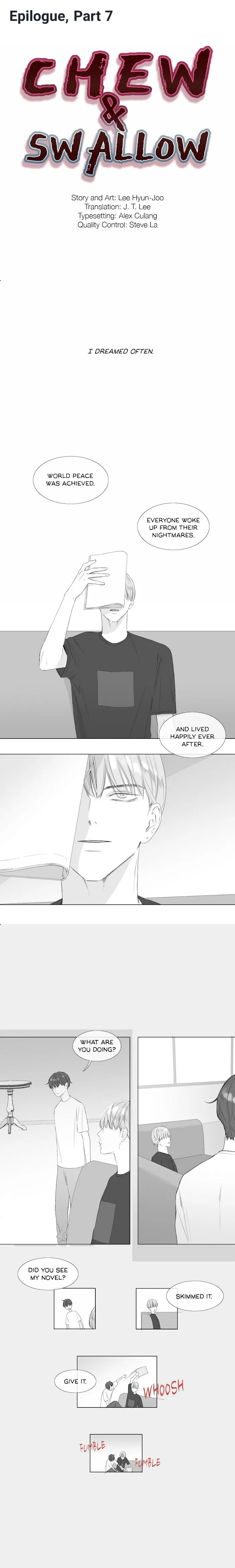 Chew and Swallow Chapter 85 page 1 - 
