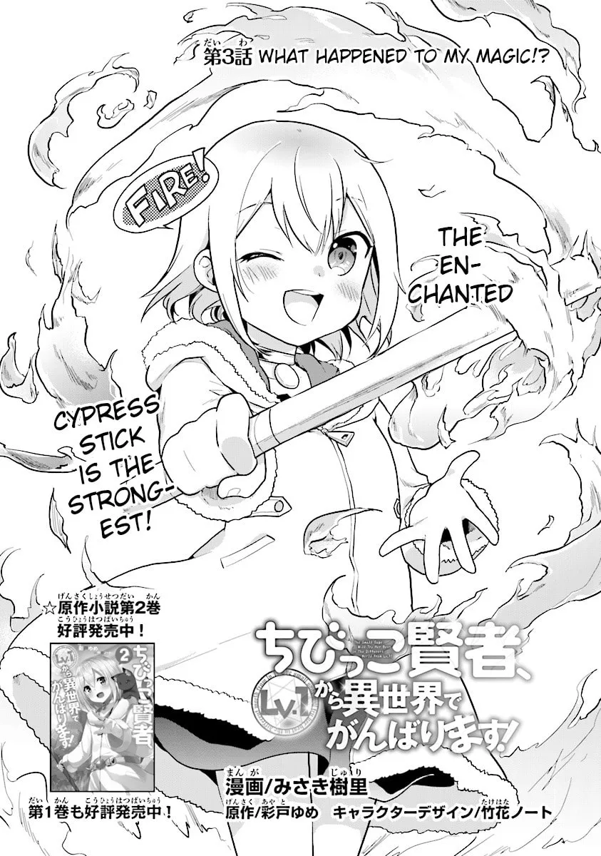 Chibikko Kenja, Lv. 1 Kara Isekaide Ganbarimasu! Chapter 3 page 1 - 