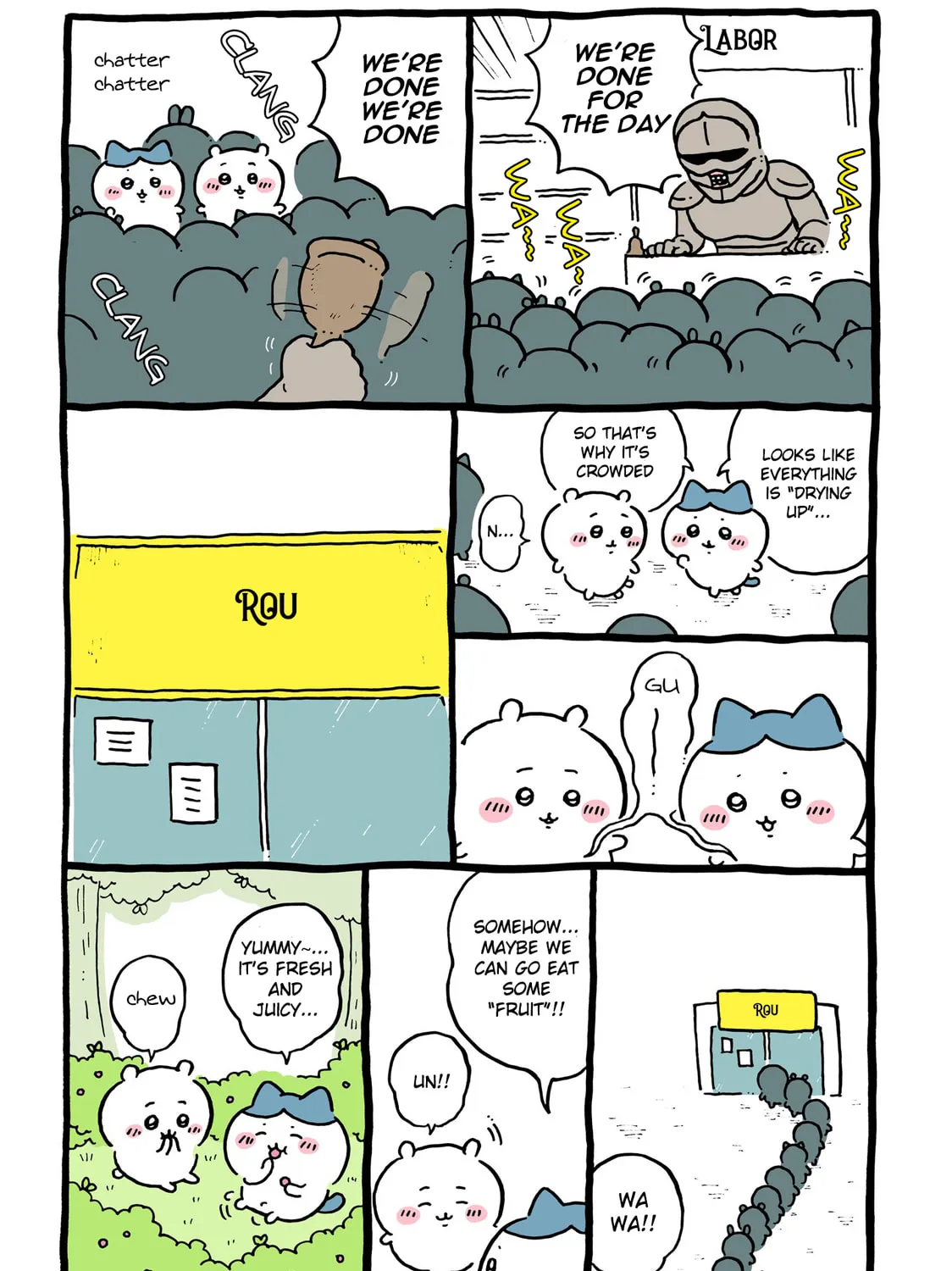 Chiikawa: Nanka Chiisakute Kawaii Yatsu (Webcomic Pages) Chapter 477 page 1 - 
