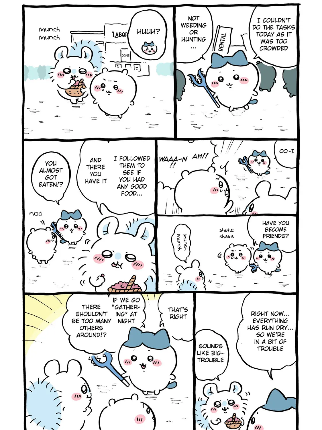 Chiikawa: Nanka Chiisakute Kawaii Yatsu (Webcomic Pages) Chapter 481 page 1 - 