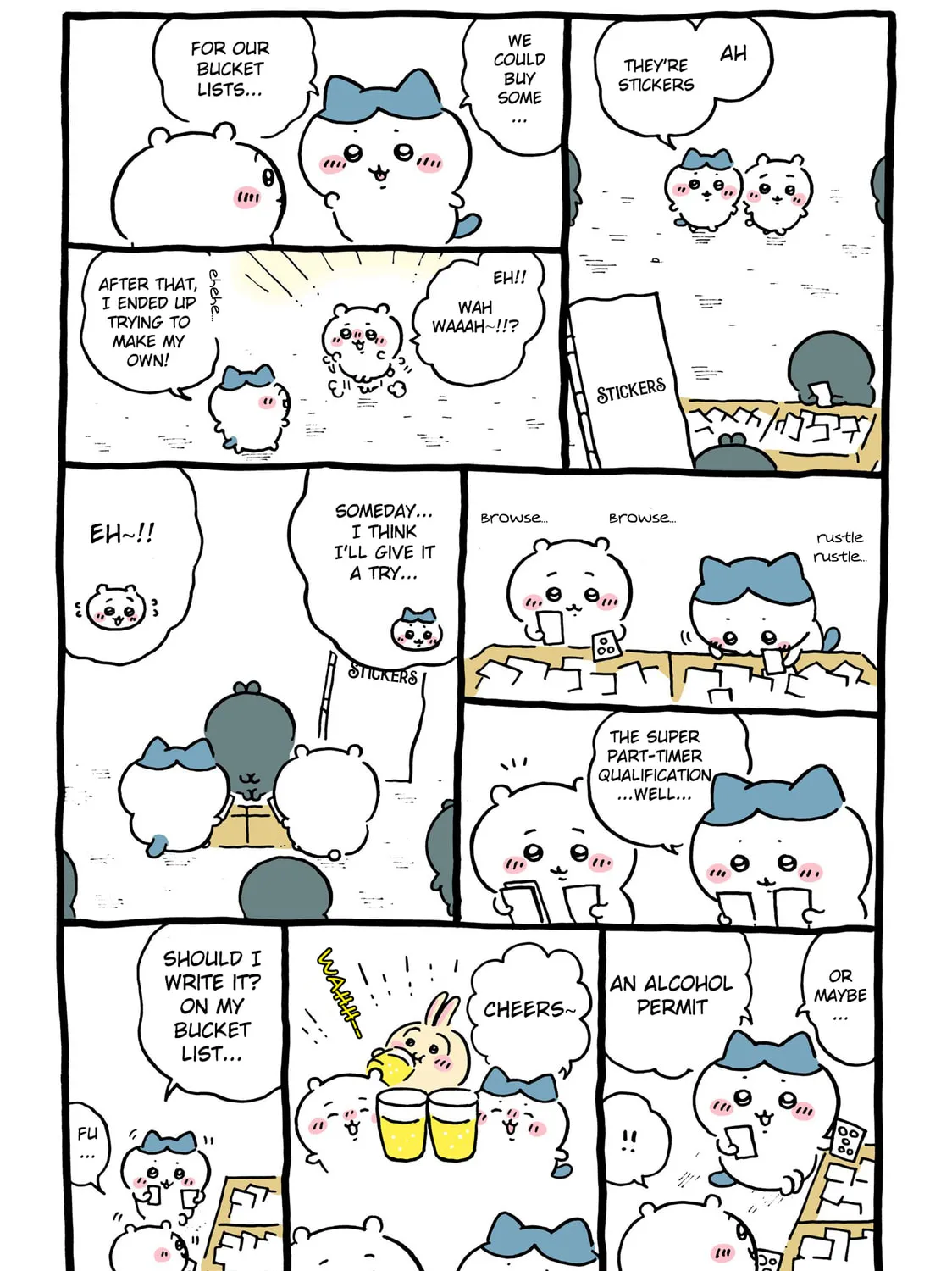 Chiikawa: Nanka Chiisakute Kawaii Yatsu (Webcomic Pages) Chapter 506 page 1 - 