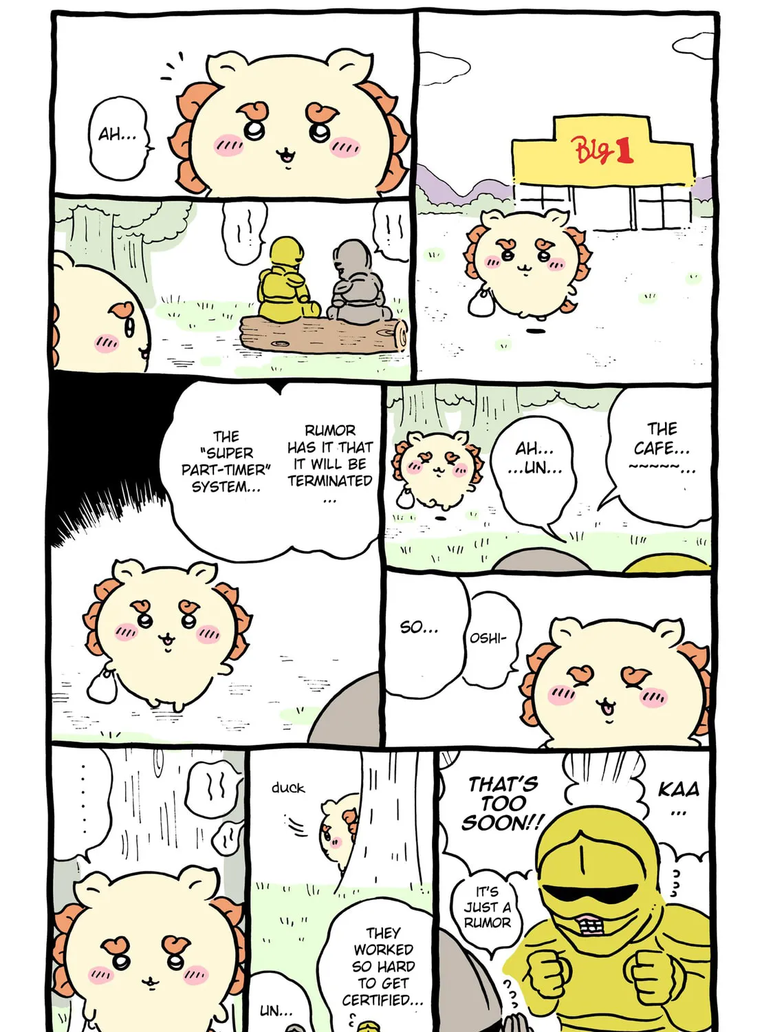Chiikawa: Nanka Chiisakute Kawaii Yatsu (Webcomic Pages) Chapter 512 page 1 - 