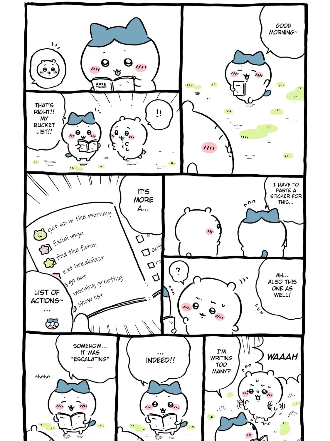 Chiikawa: Nanka Chiisakute Kawaii Yatsu (Webcomic Pages) Chapter 528 page 1 - 