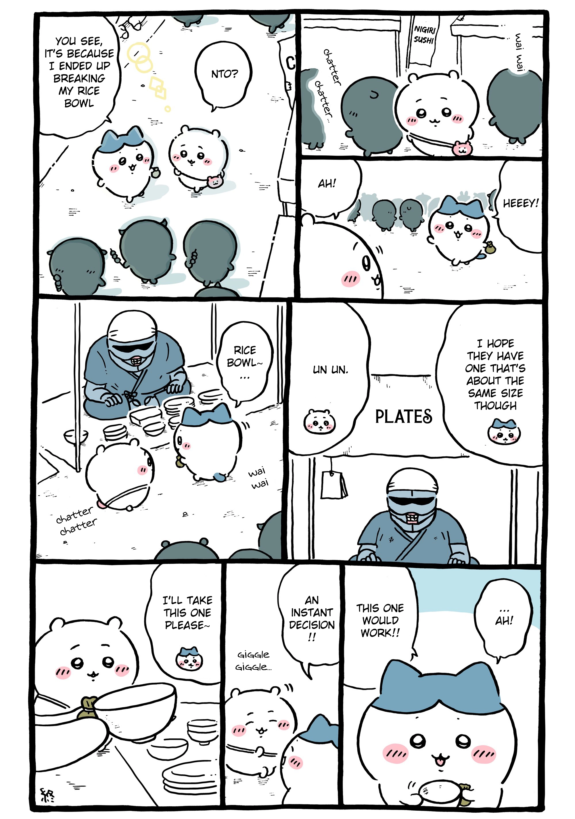 Chiikawa: Nanka Chiisakute Kawaii Yatsu Chapter 1185 page 1 - 