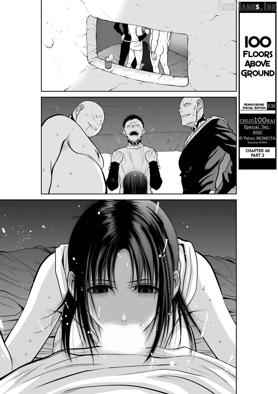 Chijou 100-kai Chapter 48.2 page 1 - 