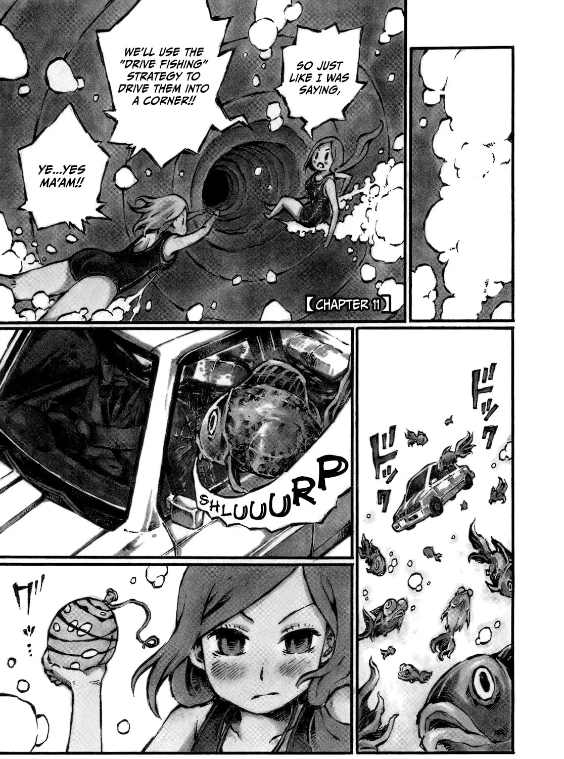 Chimoguri Ringo to Kingyobachi Otoko Chapter 11 page 1 - 