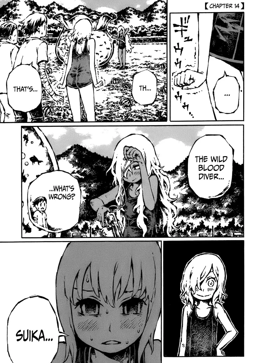 Chimoguri Ringo to Kingyobachi Otoko Chapter 14 page 1 - 