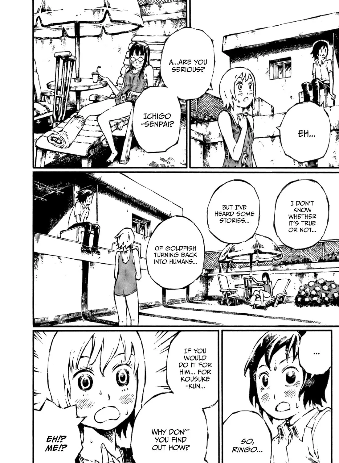 Chimoguri Ringo to Kingyobachi Otoko Chapter 3 page 51 - 