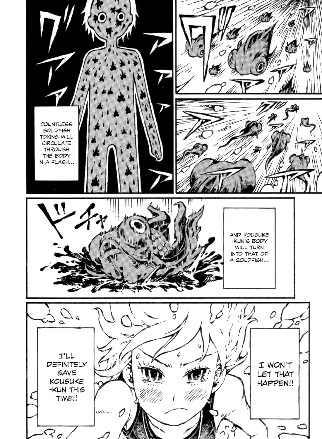 Chimoguri Ringo to Kingyobachi Otoko Chapter 3 page 7 - 