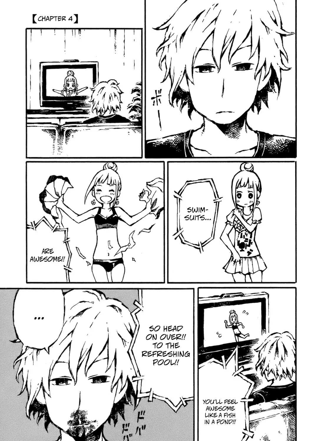 Chimoguri Ringo to Kingyobachi Otoko Chapter 4 page 1 - 