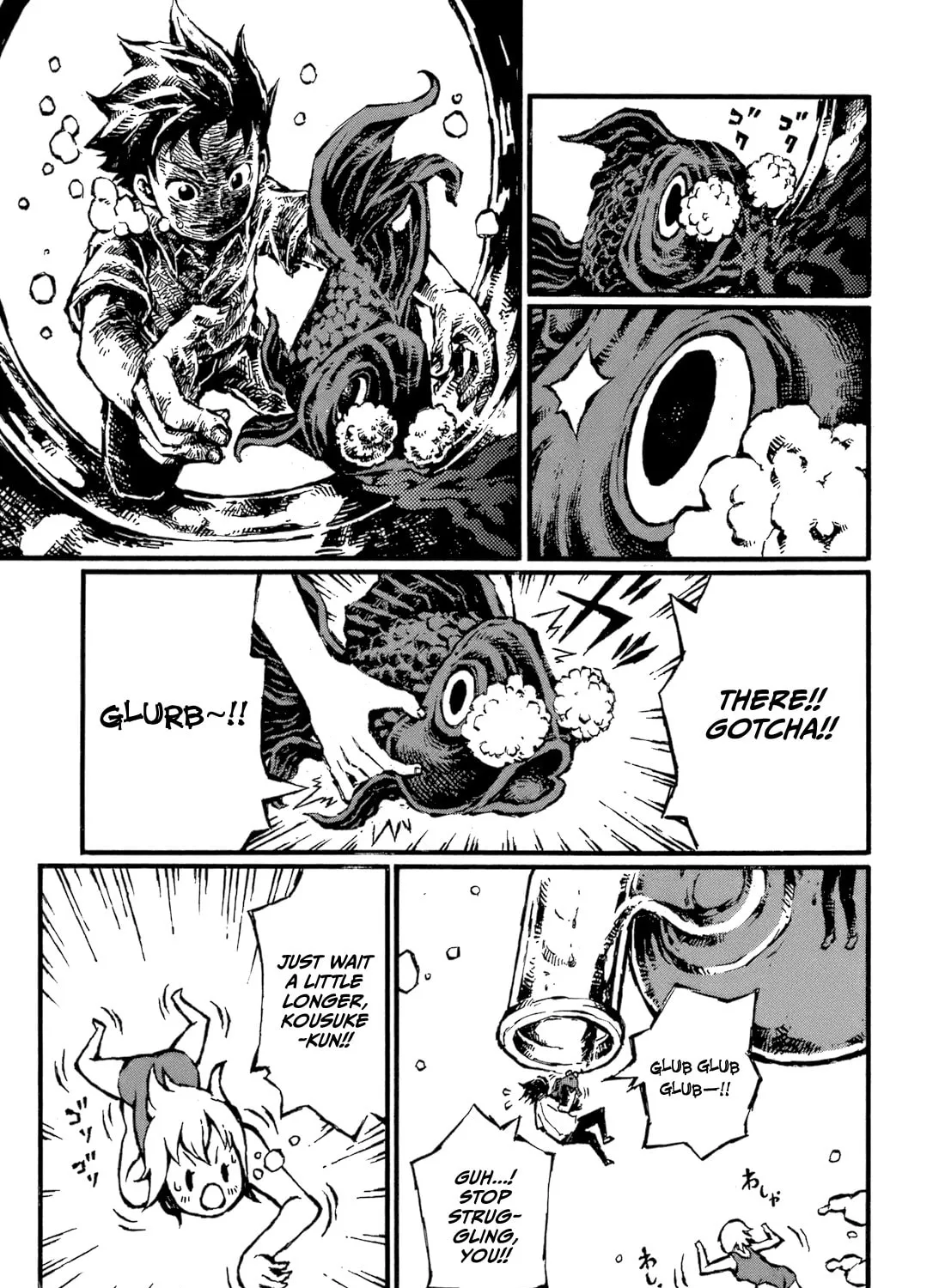 Chimoguri Ringo to Kingyobachi Otoko Chapter 5 page 33 - 