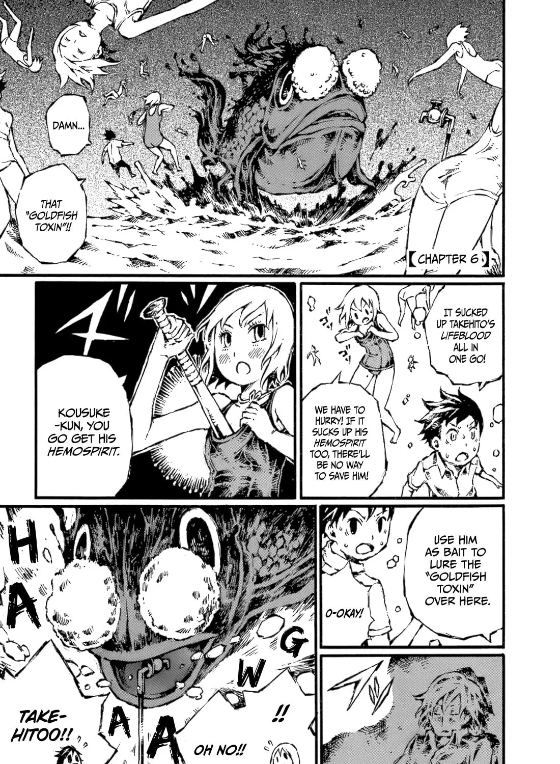 Chimoguri Ringo to Kingyobachi Otoko Chapter 6 page 1 - 