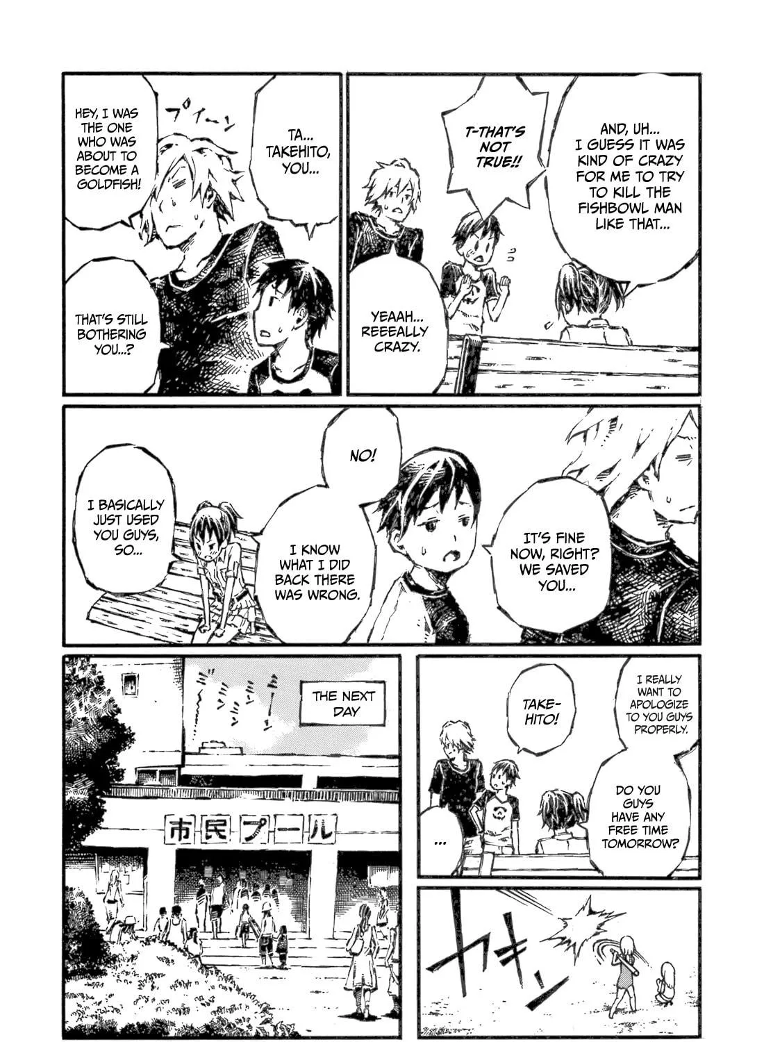 Chimoguri Ringo to Kingyobachi Otoko Chapter 6 page 39 - 