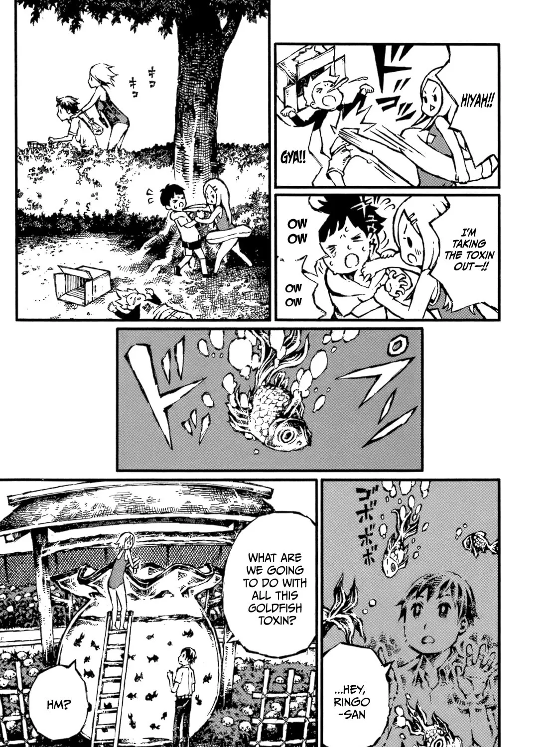 Chimoguri Ringo to Kingyobachi Otoko Chapter 7 page 13 - 